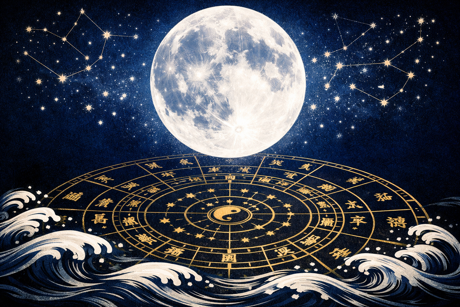 紫微斗數十四主星解析：太陰星完全指南